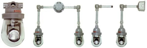 Chloride CDEM1 Dust Proof Remote Fixture, - Emergency Unit, 6VDC 12W