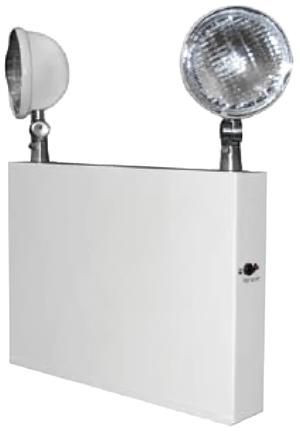 Chloride CU12L50W Chicago Approved, Steel Emergency Unit, 12V 50W, Lead Acid, White