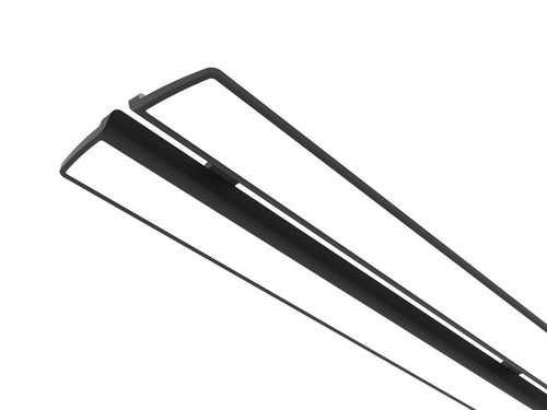 Ledalite ELxSL93048QJ04D EyeLine Suspended, Direct, MesoOptics Lens + 100% Down Kit, 4800lm/4ft, CRI 90, 3000K - 103.4 lm/W