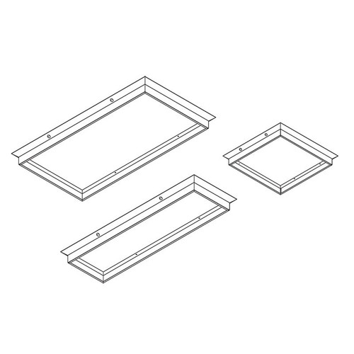 Day-Brite FSK22 FSK 2x2 field installed surface kit accessory