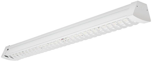 Day-Brite LBX90L840-UNV-M-LVR4 4', 9,000 Nominal Delivered Lumens, 4000K, 80 CRI, Medium distribution, White Louver