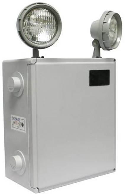 Chloride MN75ZM Max-Lite Series Harsh Environment Emergency Unit, Nickel Cadium, 6V 75W, 8W Tungsten Lamp Head