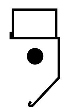 Day-Brite NDR-3 3', Directional Steel Reflector (For "N" Series Small Cross Section Strip)