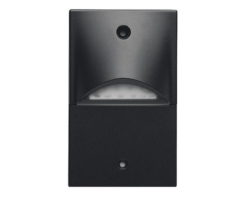 Chloride PH2SIV Die Cast Mini LED Step Light, Horizontal Mount, 120 VAC, - Satin Lens, Ivory Finish