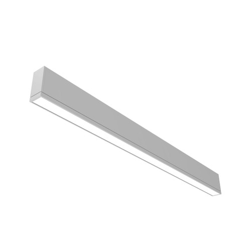 Ledalite TM1xL935WNNNN25W30 TruGroove surface micro (Lens), Asymmetric MesoOptic 2500lm/4ft Down 3000lm/4ft Up, CRI 90 - 102.8 lm/W