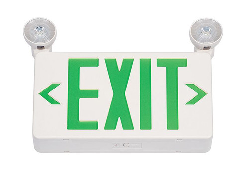 Chloride VLLCG1R 21W LED Combo, green letters, 11W LED remote capable