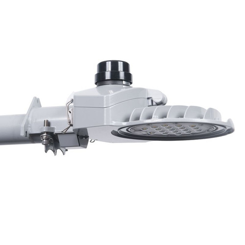 Lumec RSLM-70W-740-G1-R3M-UNV-DMG-TLRD7-GY3-ACC-RSLS-PS LED roadway security luminairemedium (RSLM), 70W, Type R3M, 4000K, with pristmatic drop lens - 110 lm/W