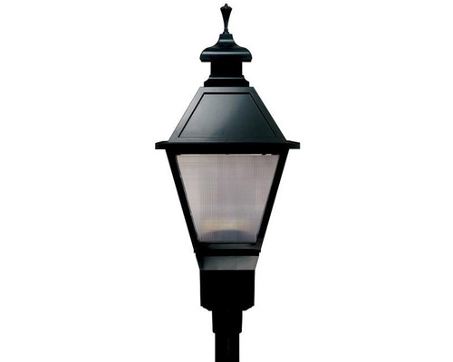 Hadco VX651-16-G3-F-1-3WH-740 Baltimore LED Post Top Small (VX651) 16 LED, 1050mA, 4000K, Frosted Pannels, Type III Wide with House Side Shield - 72 lm/W