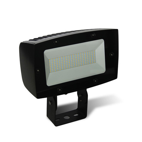 Stonco FL80-NW-G1-T-FL-8-BZ LED, 80W, 4000K, Wide Flood Optics, Textured Dark Bronze - 113 lm/W