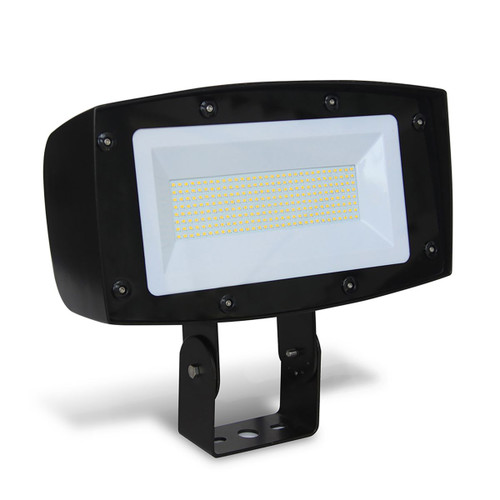 Stonco FL150-NW-G1-T-FL-8-BZ LED, 150W, 4000K, Wide Flood Optics, Textured Dark Bronze - 112 lm/W