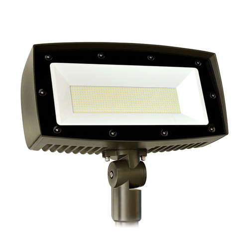 Stonco FL300-NW-G1-S-FL-8-BZ LED, 300W, 4000K, Wide Flood Optics, Textured Dark Bronze - 113 lm/W