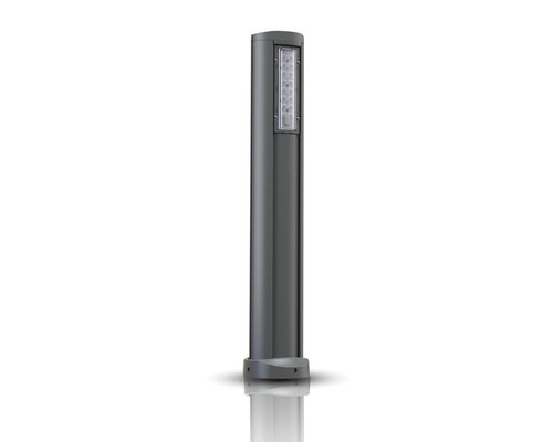 Lumec ULB100-18W16LED3K-G2-LEV3-UD SoleCity ULB100, LED Bollard, Clear Lens with Uplight Deflectors, 16 LED, Type III, 3000K, 18W - 47 lm/W
