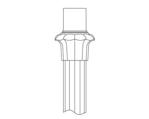 Hadco 20-4 Post Top Tenon (20-4)