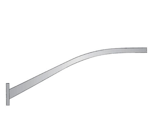 Lumec ELW-12 12ft. Tapered Elliptical Aluminum Bracket