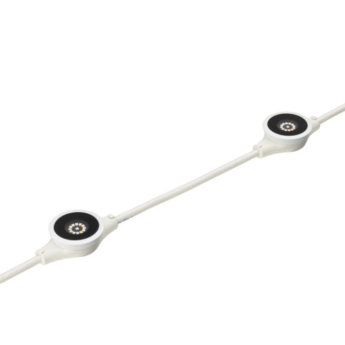Signify SIG-401-000003-28 Color Kinetics 401-000003-28 FlexElite iColor, RGBA, 10 Nodes, White Node/Cable, 305 mm 12 in On-Center Node Spacing