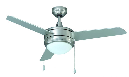 RP Lighting+Fans 1049OB-OB-E26-L Contempo II 3-Blade 44in 2x9W E26 LED PC