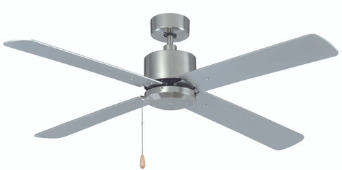 RP Lighting+Fans 1071BN-WT Aldea 4-Blade 52in 3 Speed PC