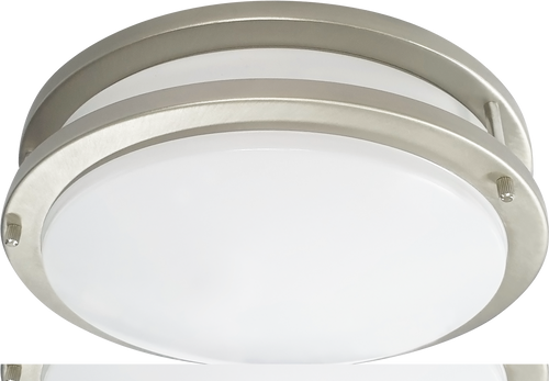 RP Lighting+Fans 4314-1-30-WH-EM 14" Flush MT LED Acrylic lens 24W