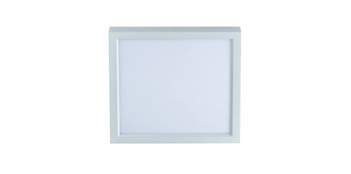 RP Lighting+Fans 4328-1WH-4K 11in LED Sq. Ceiling Mt, 15w 90 4K