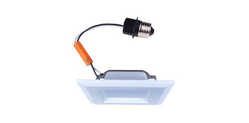 RP Lighting+Fans 8761BN-90-3K-D 4" LED recessed Square Retrofit 90CRI
