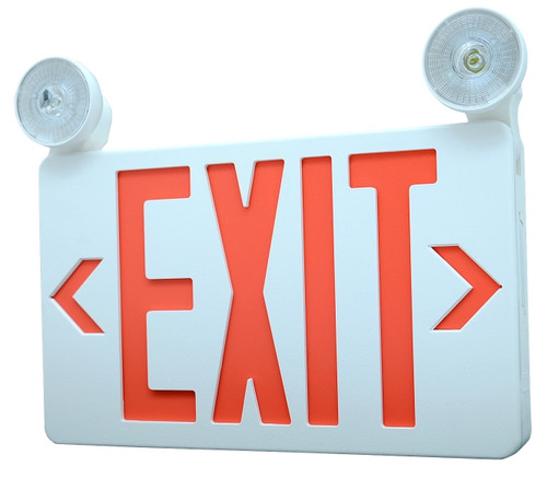 RP Lighting+Fans RXEL37RW Standard Em. Exit 120/277VAC Universal RP Lighting+Fans RXEL37RW Standard Em. Exit 120/277VAC Universal