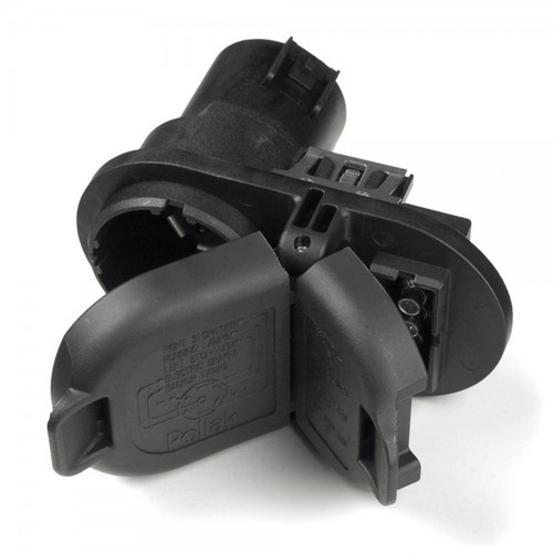 Grote Industries 82-1055NB Combination 7 Way & 4 Pole Socket, 4 Pole Flat without bracket