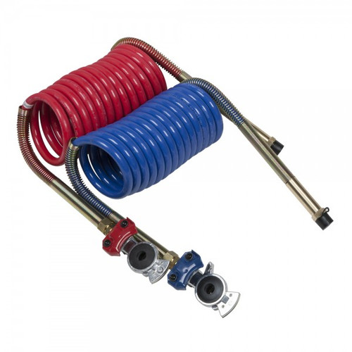 Grote Industries 81-0012-CGH Low Temperature Coiled Air, 6" Leads - Come with preinstalled gladhands