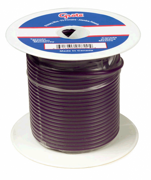 Grote Industries 87-8013 (GPT) General Purpose Thermo Plastic Wire, Length 100' Purple