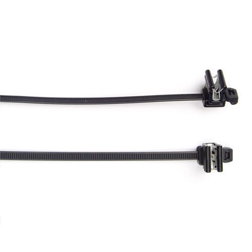 Grote Industries 83-6063 Nylon Cable Ties, Edge Clip Assembly, Top Mount, 100 Pack