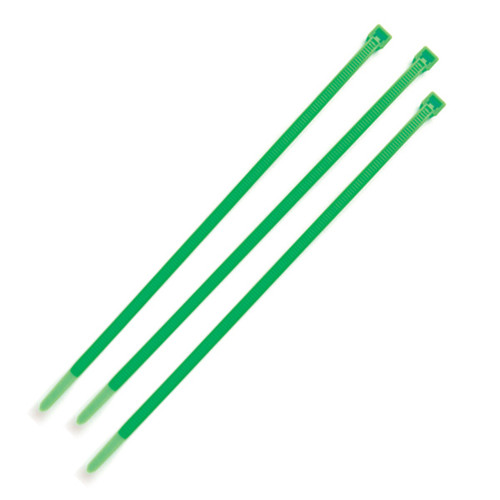 Grote Industries 83-6034-3 Nylon Cable Ties, Color Ties, 1000 Pack, Green