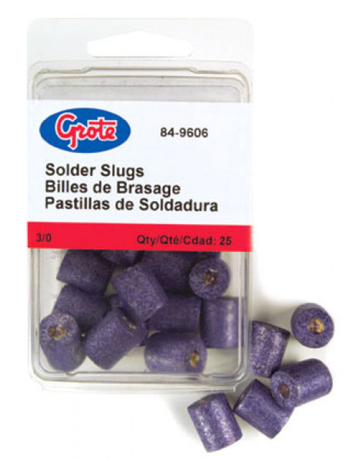 Grote Industries 84-9606 Solder Slugs & Flux, 3/0 Gauge