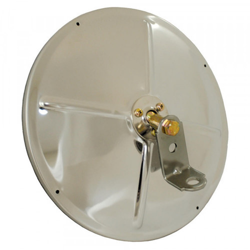  GROTE-16033 Grote Industries 16033 8 1/2" Convex Mirrors with Center-Mount Ball-Stud, Stainless Steel