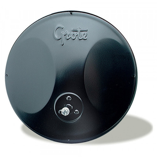  GROTE-12172 Grote Industries 12172 8" Round Convex Mirrors with Offset Ball-Stud, Black