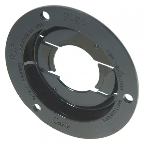  GROTE-43152 Grote Industries 43152 Theft-Resistant Mounting Flange For 2" Round Lights, Black