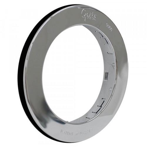  GROTE-93553 Grote Industries 93553 Snap-In Theft-Resistant Flange For 4" Round LED Lights, Chrome Plated