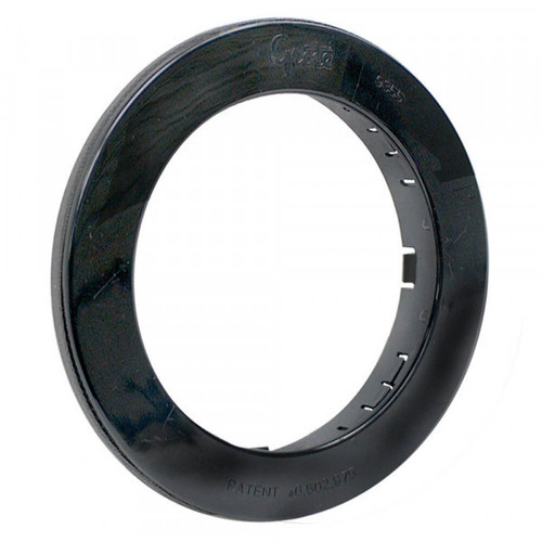  GROTE-93552 Grote Industries 93552 Snap-In Theft-Resistant Flange For 4" Round LED Lights, Black