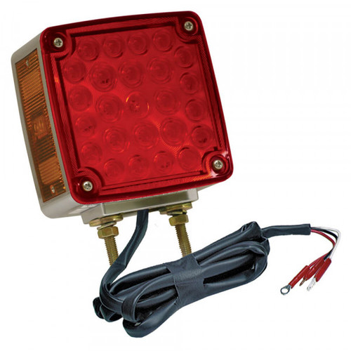 Grote Industries G5530 Hi Count¨ Double-Face LED Stop Tail Turn Light with Side Marker, LH