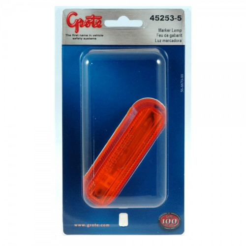 Grote Industries 45253-5 Thin-Line Single-Bulb Clearance Marker Lights,