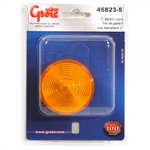 Grote Industries 45823-5 2" Clearance Marker Lights, Amber
