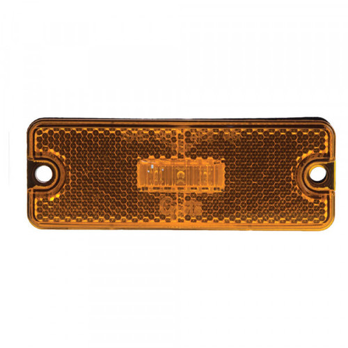 Grote Industries 47733 Sealed Rectangular LED Clearance Marker Lights, Amber