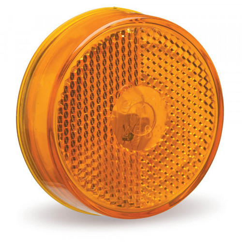Grote Industries 45833 2 1/2" Round Clearance Marker Lights, Built-In Reflector, 12V