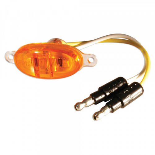 Grote Industries 45283 MicroNova¨ LED Clearance Marker Lights, Amber, Surface Mount