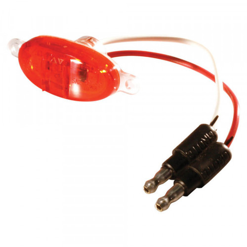 Grote Industries 45282 MicroNova¨ LED Clearance Marker Lights, Red, Surface Mount