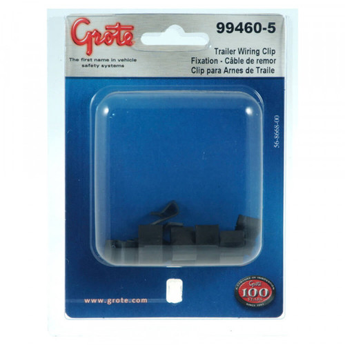 Grote Industries 99460-5 Trailer Wiring Frame Clip, Black