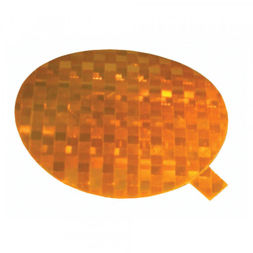 Grote Industries 41143 Stick-On Tape Reflectors, Amber