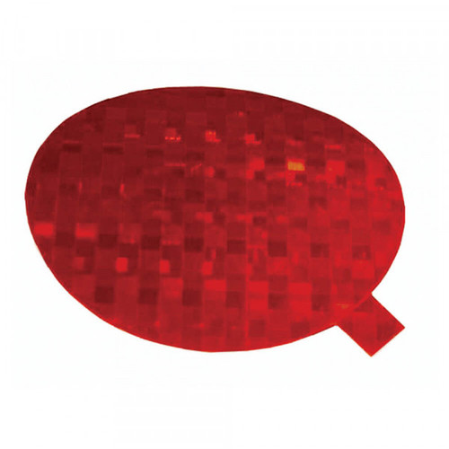 Grote Industries 41142 Stick-On Tape Reflectors, Red