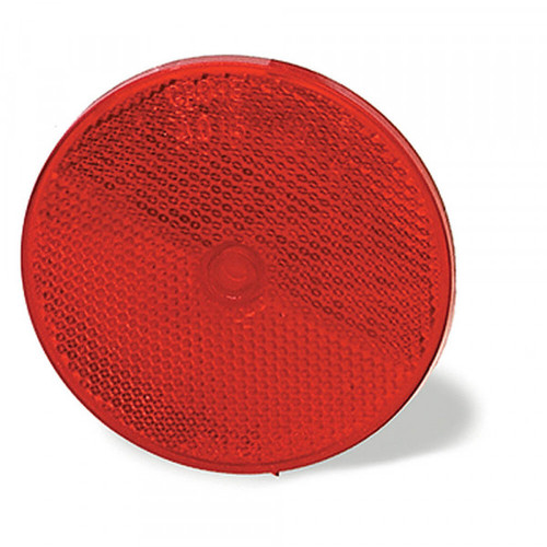 Grote Industries 40152 Sealed Center-Mount Reflector, Red