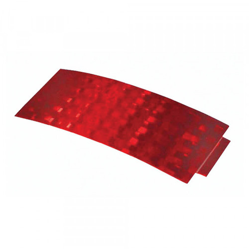 Grote Industries 41152 Stick-On Tape Reflectors, Red
