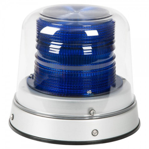 Grote Industries 79075 Tall Dome LED Beacons, Blue, 12 to 24 VDC, High Lens