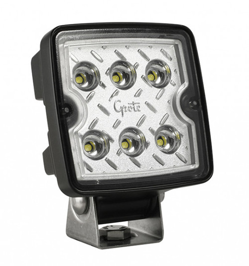 Grote Industries 63U31 Trilliant¨ Cube LED Work Light, 1200 Lumens, Wide Flood, Deutsch, 24V